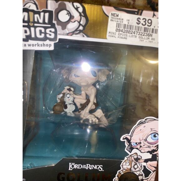 Weta Workshop Mini Epics GOLLUM w/Rabbits SDCC #19 Lord Of The Rings - Picture 2 of 7